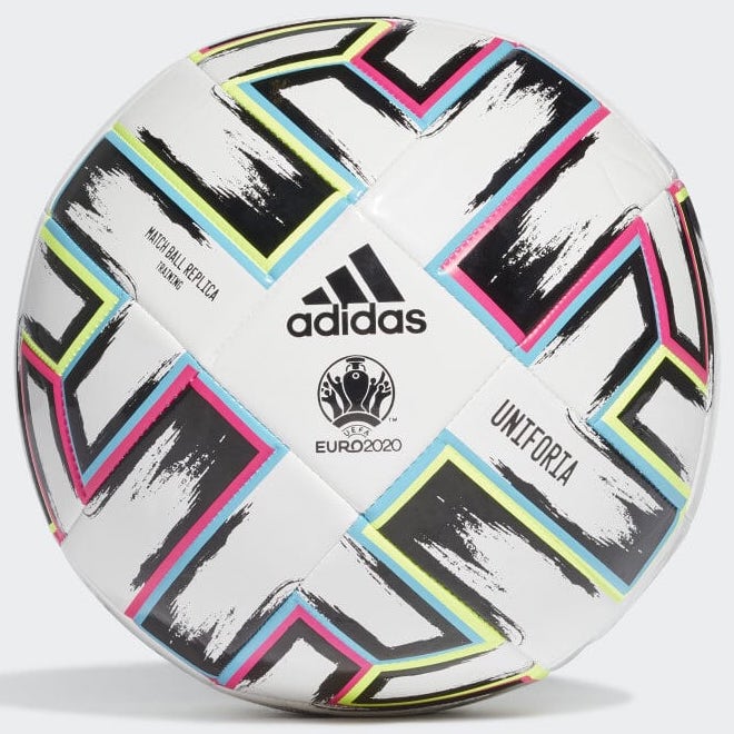 Adidas, adidas 2020 Uniforia Training Ball - White-Black