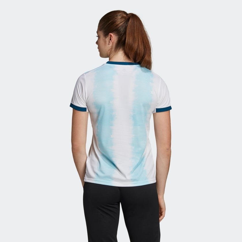 Adidas, adidas Argentina 2019-20 Women's Home Jersey - White-Blue